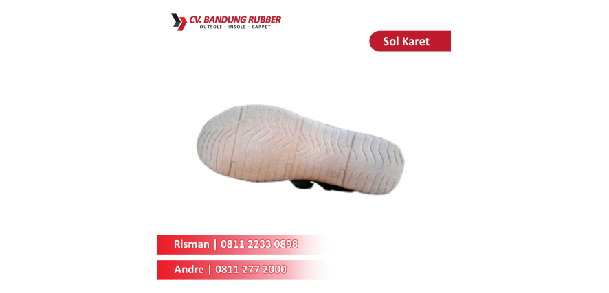 Grosir Rubber Sandal yang Enak Dipakai di Bandung